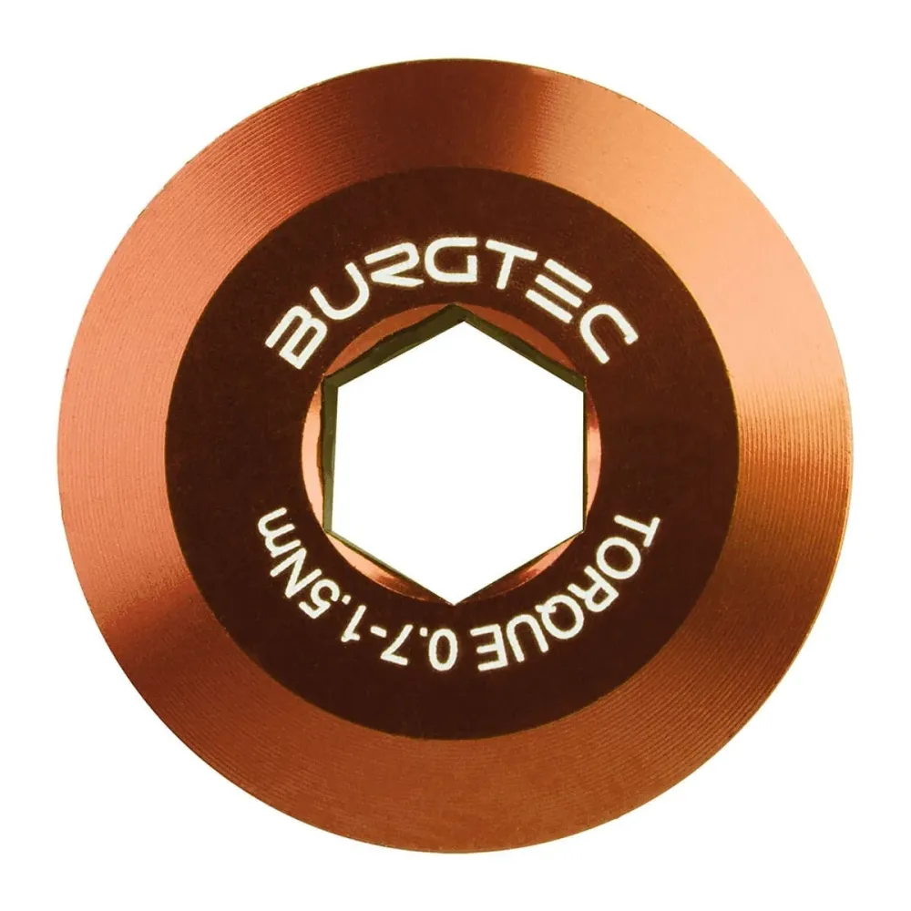 Předpínací šroub BURGTEC pro klikovou sadu Shimano HOLLOWTECH 2 Bronze