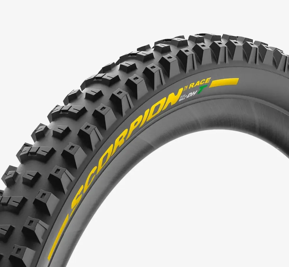 PIRELLI SCORPION RACE DH T 27.5x2.5 Tubeless Ready Soft Black/Yellow 3907400 pneumatika