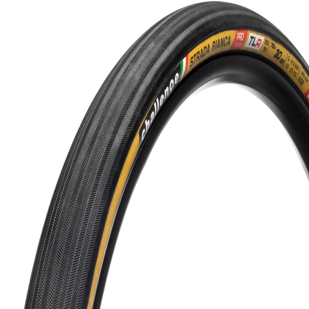 Pneumatika CHALLENGE OPEN STRADA BIANCA 700x30c Tubeless Ready Beige