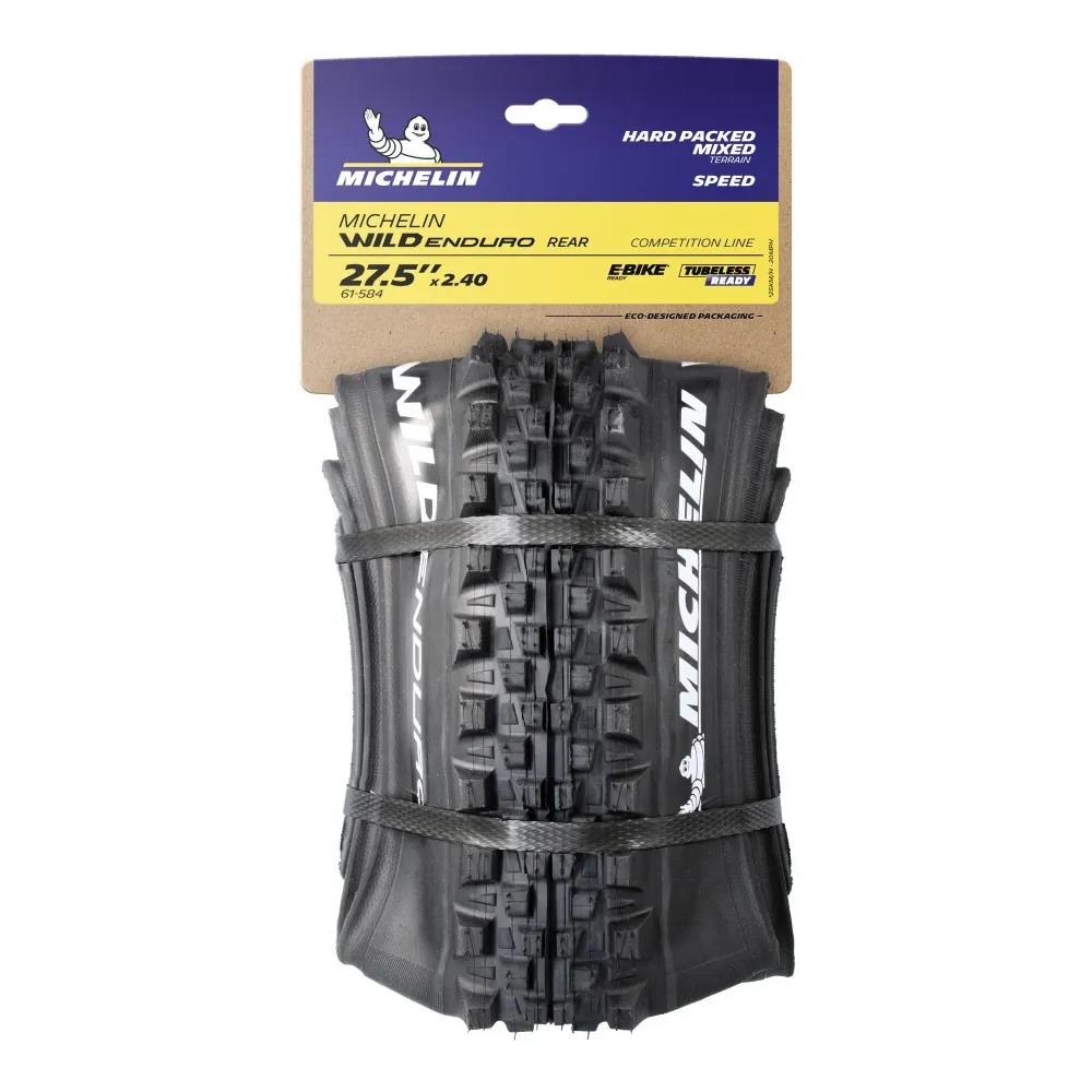 Pneumatika MICHELIN WILD ENDURO REAR Competition Line 27.5x2.40 GUM-X Tubeless Ready Soft