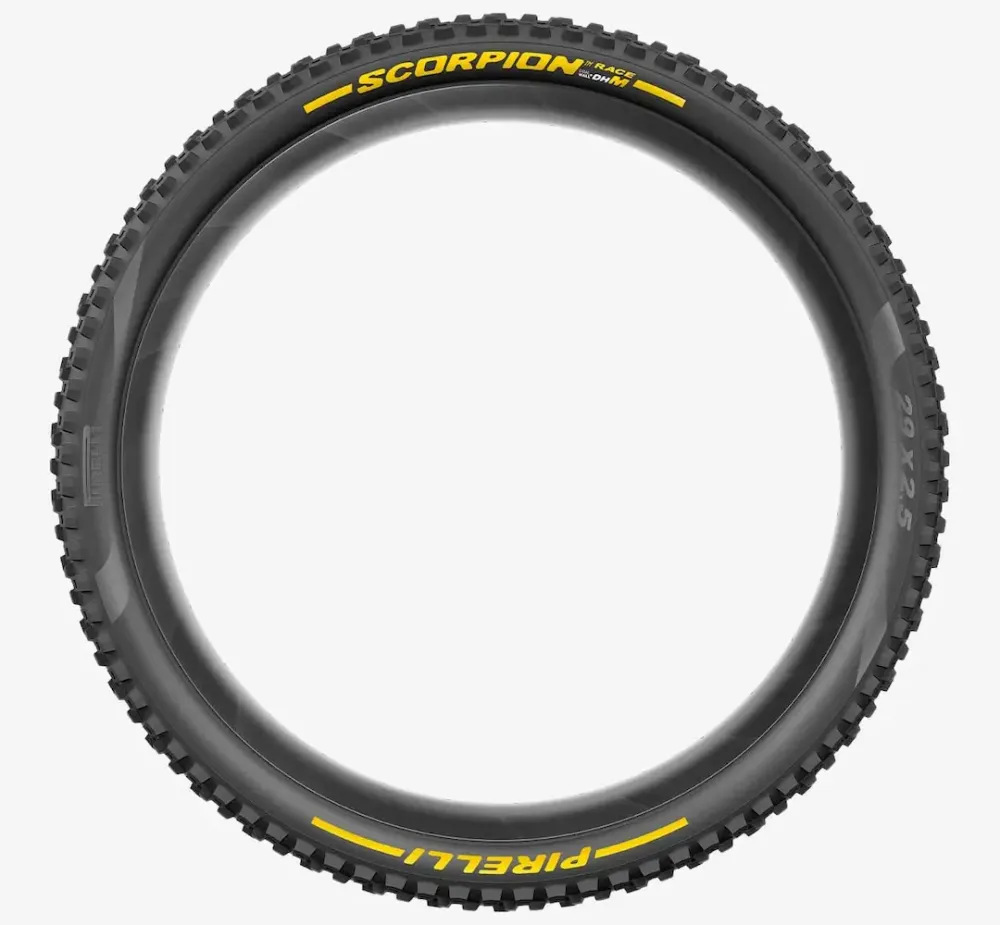 Pneumatika PIRELLI SCORPION RACE DH M 27.5x2.5 Tubeless Ready Soft Black/Yellow 3907200