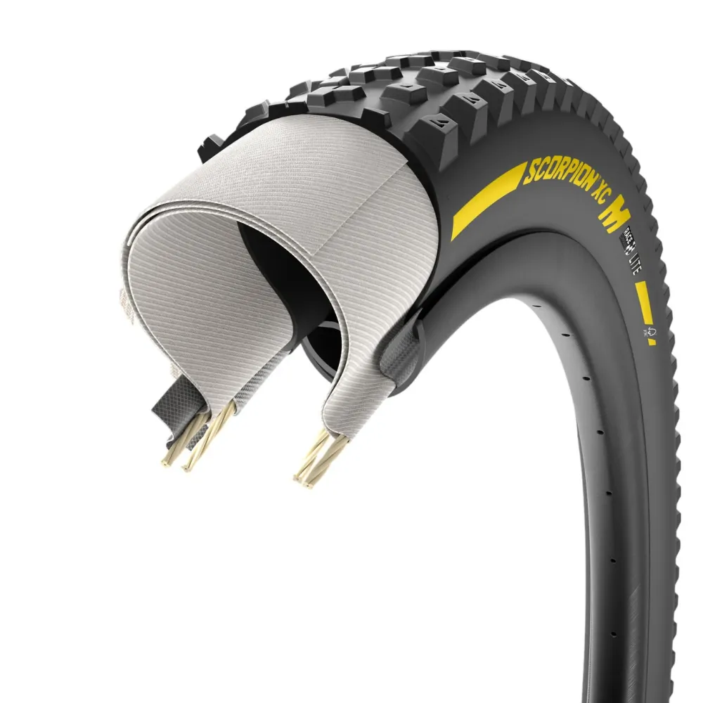 Pneumatika PIRELLI SCORPION RACE XC M Lite 29x2.40 Tubeless Ready Soft Black/Yellow Team Edition