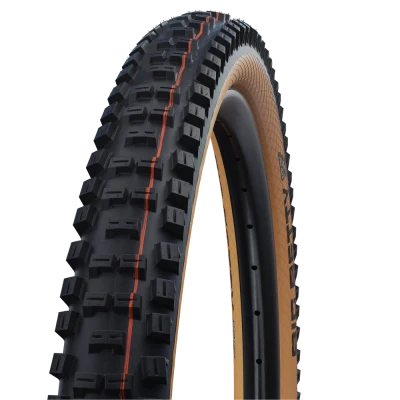 Pneumatika SCHWALBE BIG BETTY 27.5x2.40 ADDIX SOFT SUPERGRAVITY Tubeless Ready Soft Black/Brown