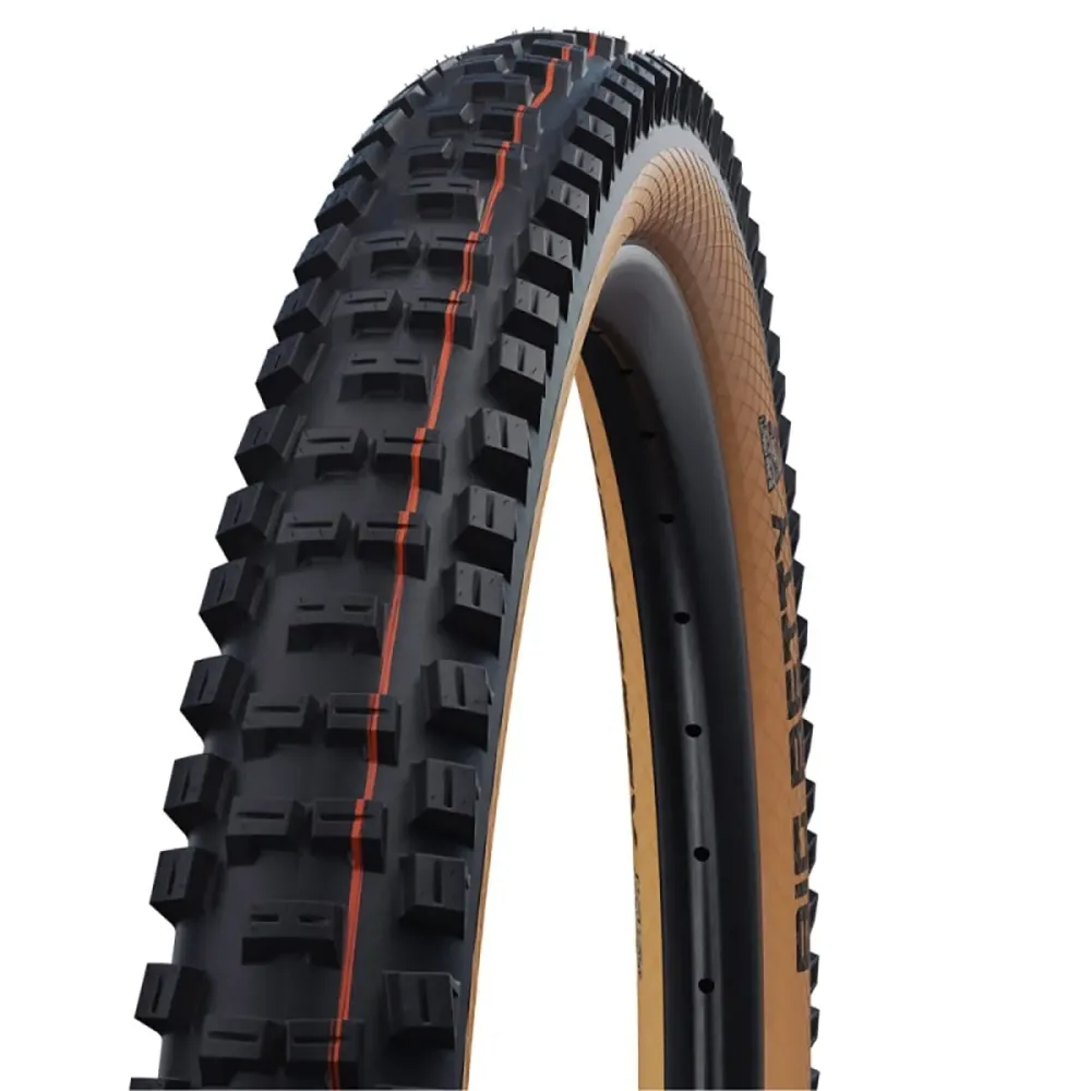 Pneumatika SCHWALBE BIG BETTY 29x2.40 ADDIX SOFT SUPERGRAVITY Tubeless Ready Soft Black/Brown