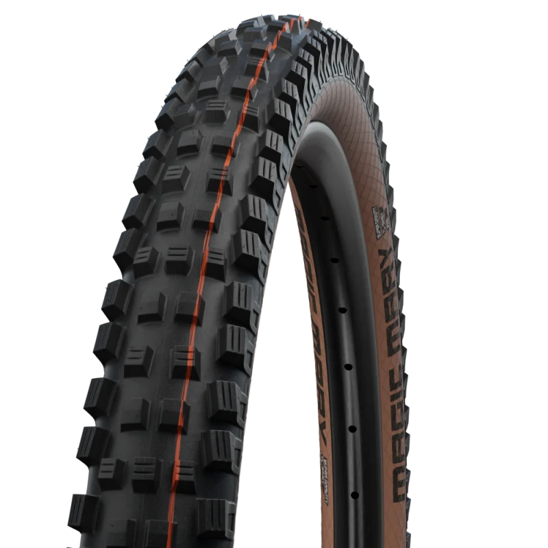 Pneumatika SCHWALBE MAGIC MARY 29x2.40 ADDIX SOFT SUPERGRAVITY Tubeless Ready Soft Black/Brown