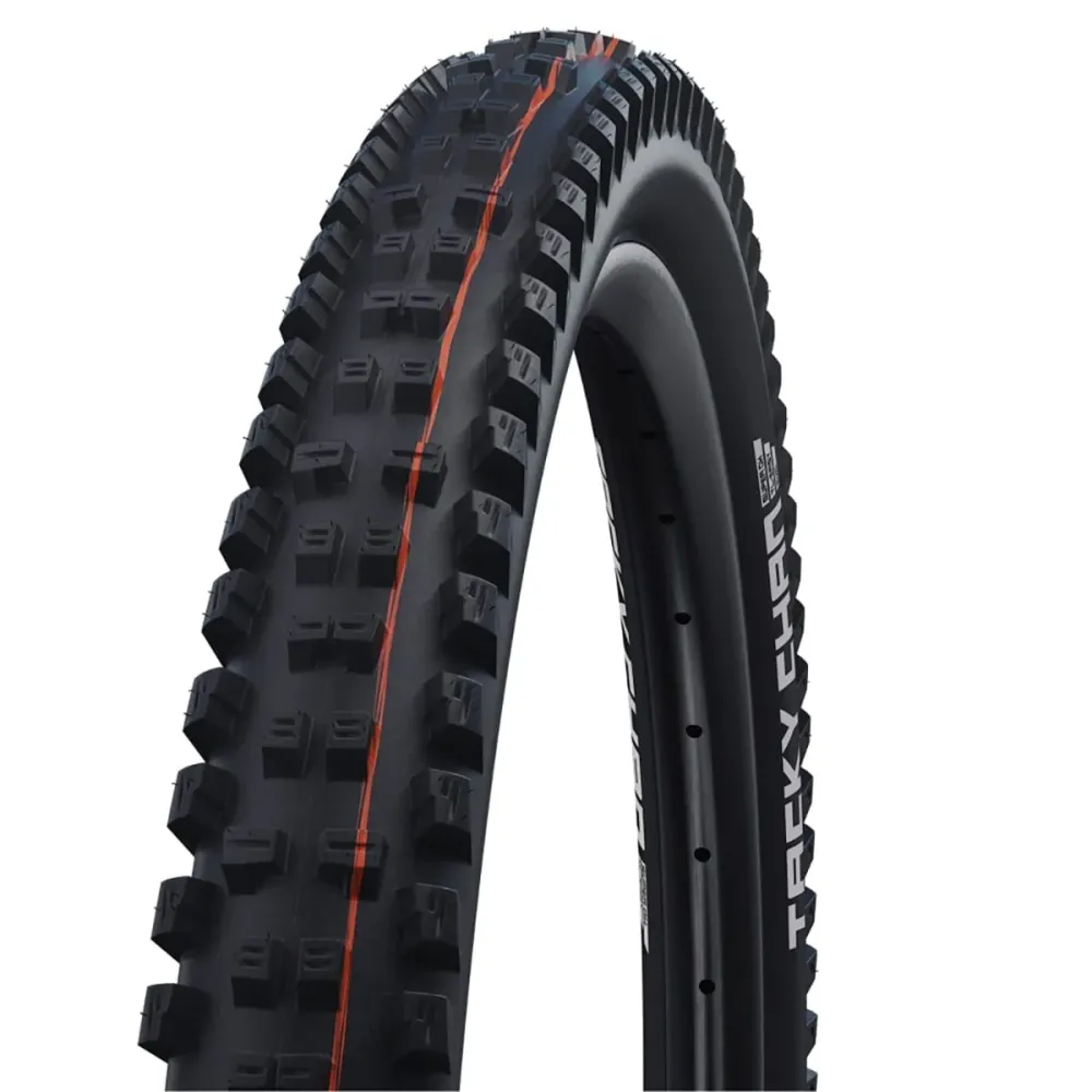 Pneumatika SCHWALBE TACKY CHAN 27.5x2.40 ADDIX SOFT SUPERGRAVITY Tubeless Ready Soft Black