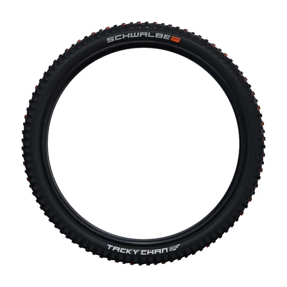 Pneumatika SCHWALBE TACKY CHAN 27.5x2.40 ADDIX SOFT SUPERGRAVITY Tubeless Ready Soft Black