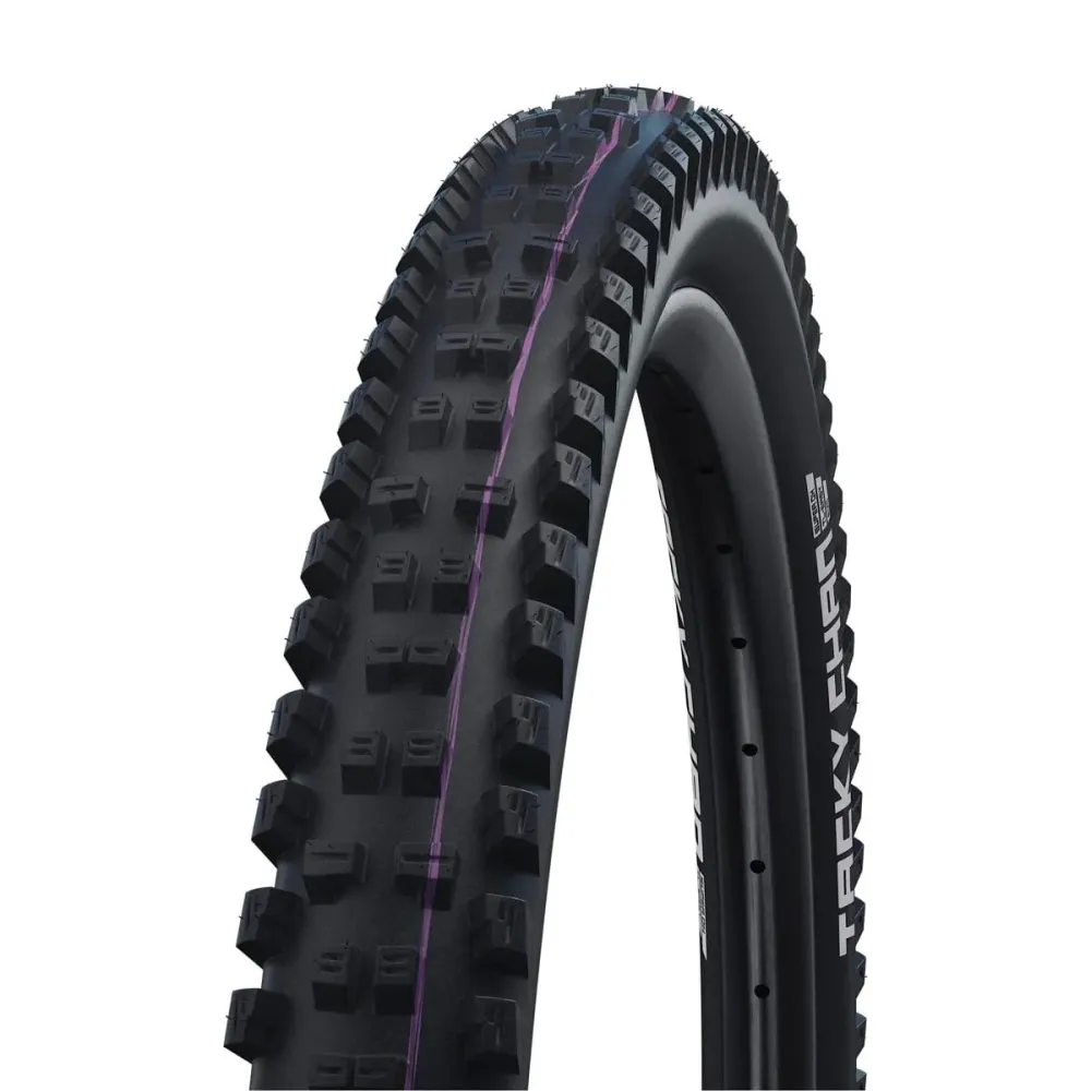 Pneumatika SCHWALBE TACKY CHAN 29x2.40 ADDIX ULTRASOFT SUPERDOWNHILL Tubeless Ready Soft Black