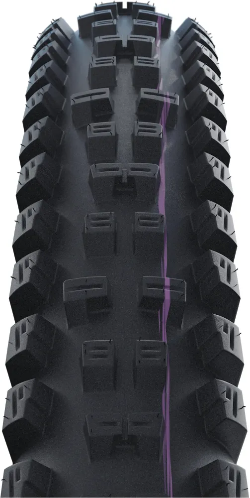 Pneumatika SCHWALBE TACKY CHAN 29x2.40 ADDIX ULTRASOFT SUPERDOWNHILL Tubeless Ready Soft Black