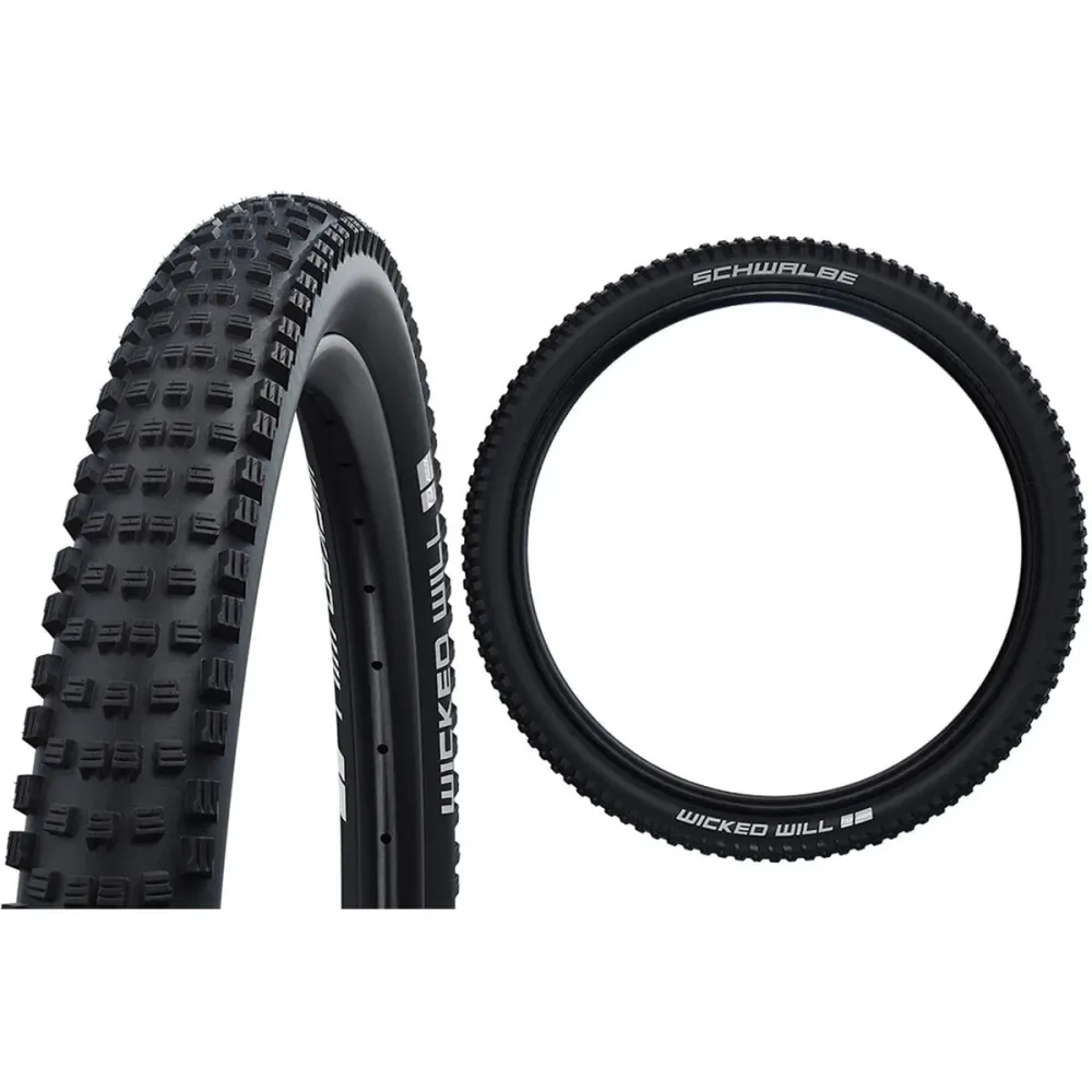 Pneumatika SCHWALBE WICKED WILL 27.5x2.40 ADDIX PERFORMANCE TwinSkin Tubeless Ready Soft Black