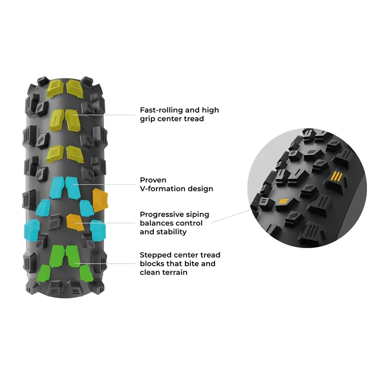 Pneumatika VITTORIA AGARRO TRAIL 29x2.40 4C Graphene 2.0 Tubeless Ready Soft Black