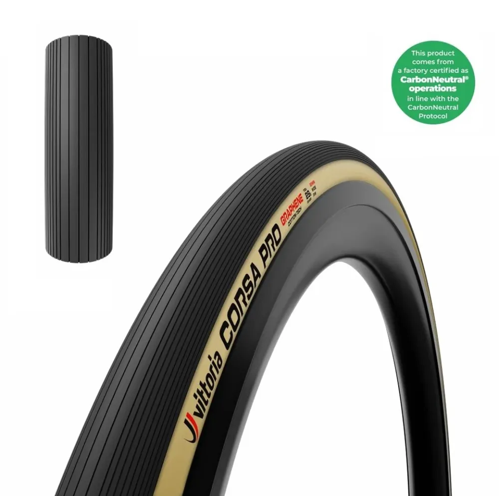 Pneumatika VITTORIA CORSA PRO WIDE Graphene G2.0 700c Tubeless Ready Beige
