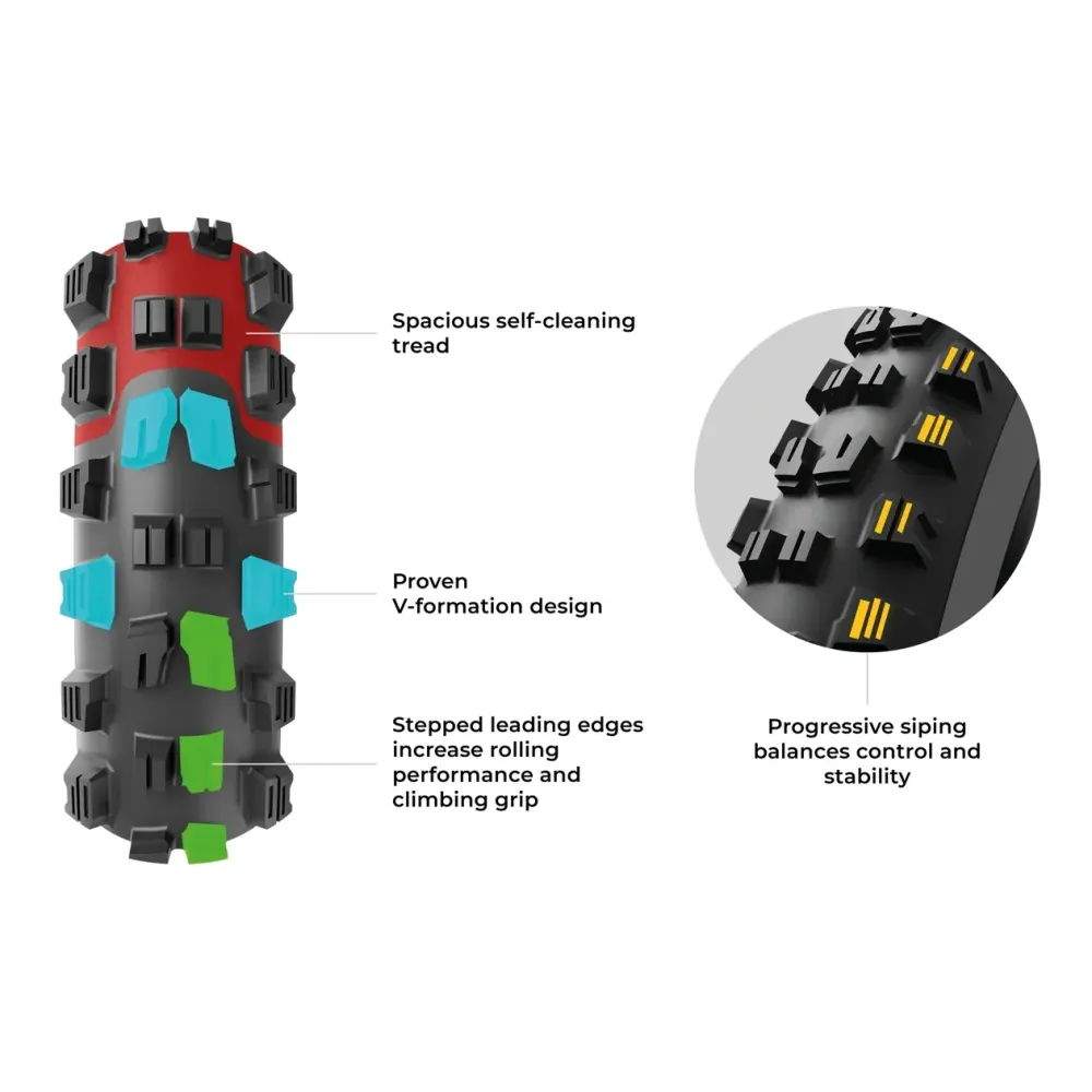 Pneumatika VITTORIA MAZZA TRAIL 29x2.40 4C Graphene 2.0 Tubeless Ready Soft Black