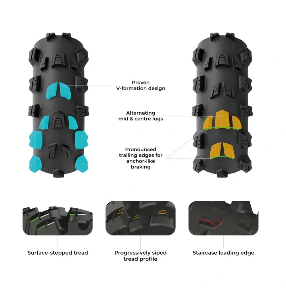 Pneumatika VITTORIA MOSTRO ENDURO RACE 29x2.6 Graphene/Silica Tubeless Ready Soft Black