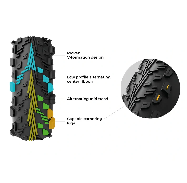 Pneumatika VITTORIA PEYOTE XC TRAIL 29x2.10 Graphene 4C Tubeless Ready Soft Black