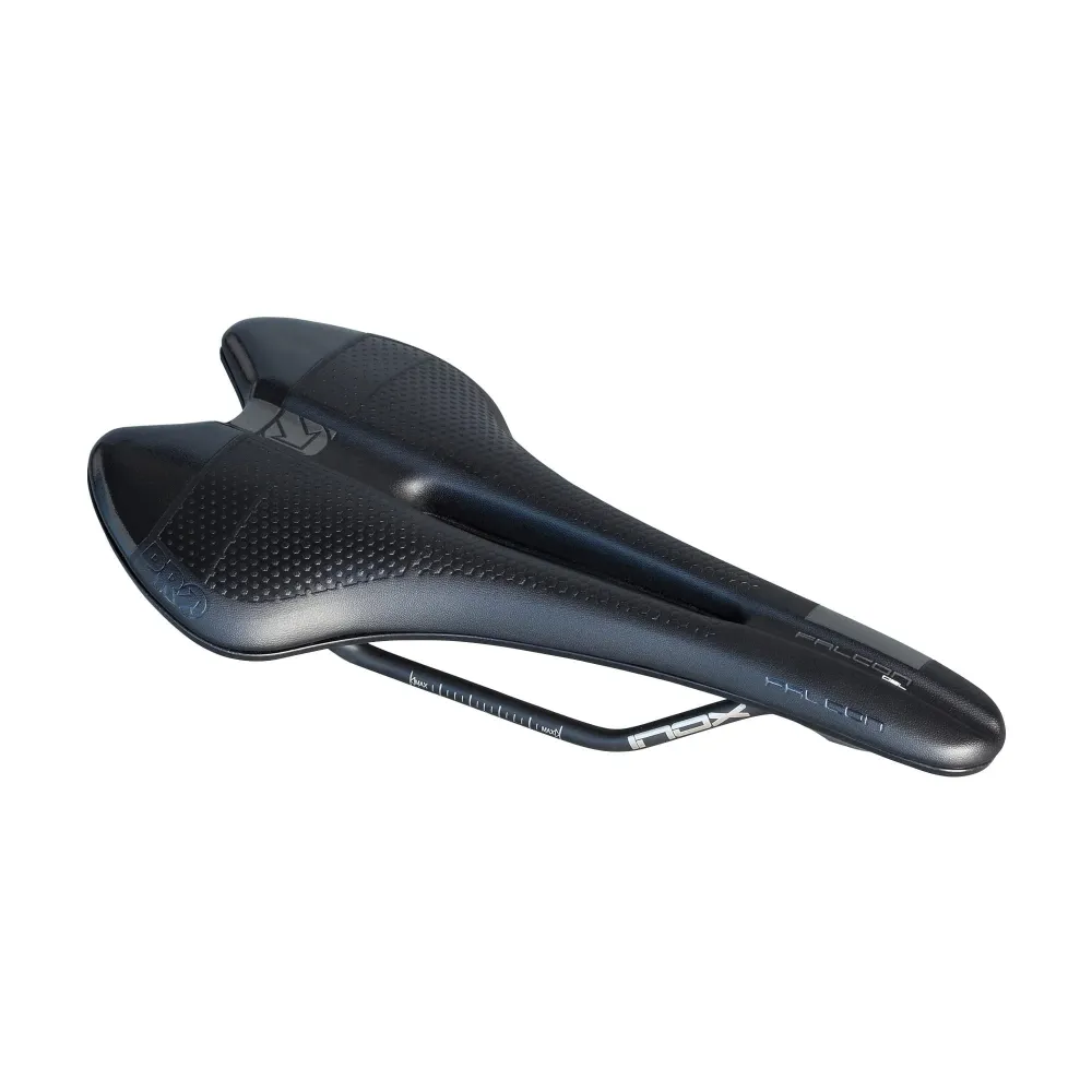 PRO FALCON GEL 152mm sedlo kolejnice z nerezové oceli černá
