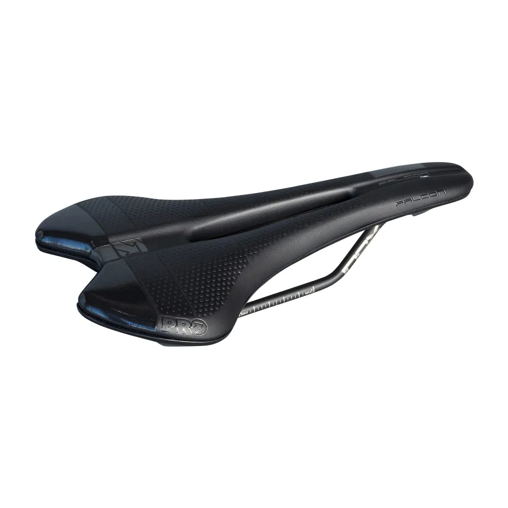 PRO FALCON GEL 152mm sedlo kolejnice z nerezové oceli černá