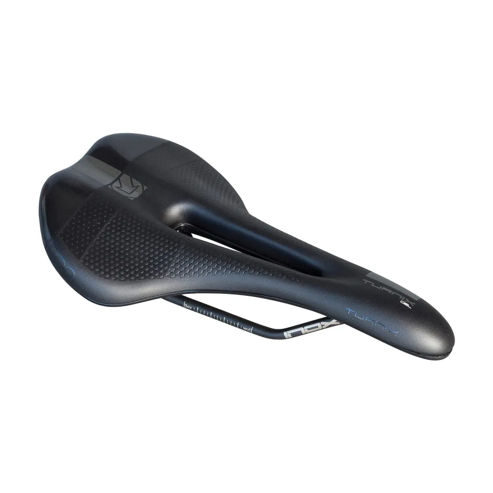 PRO TURNIX GEL 142mm sedlo s nerezovými kolejnicemi černá