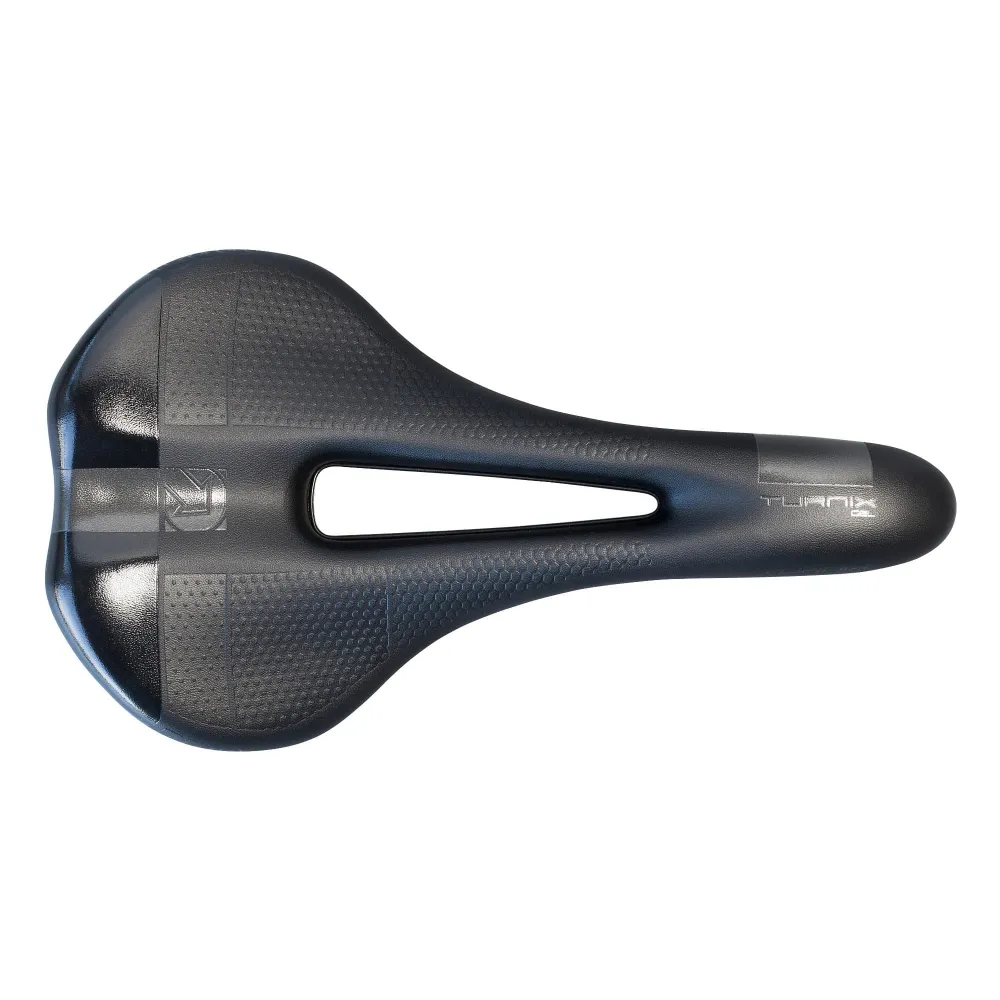 PRO TURNIX GEL 142mm sedlo s nerezovými kolejnicemi černá