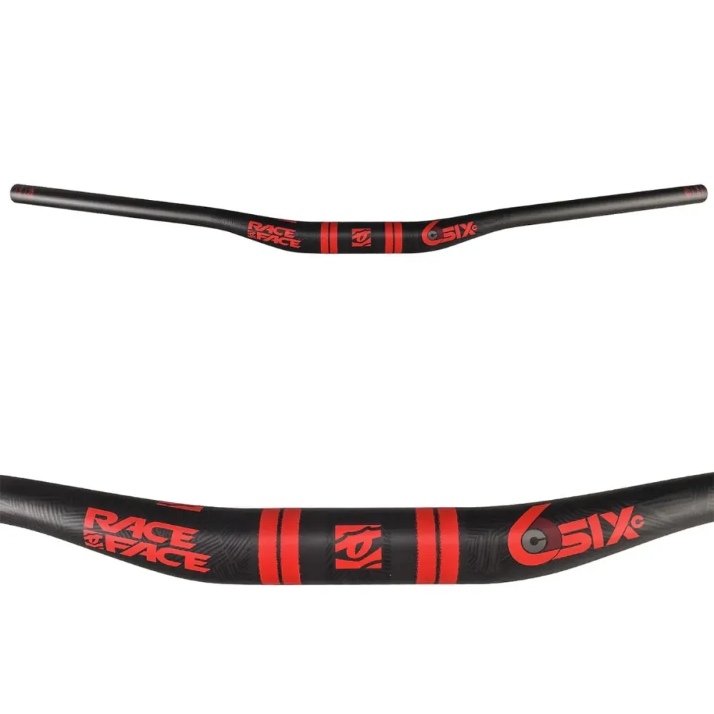 RACE FACE SIXC Carbon Rise 20mm Hanger 820mm Red