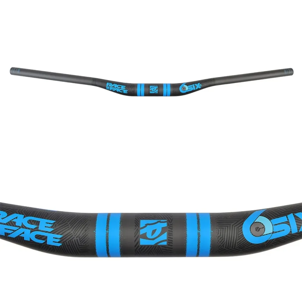RACE FACE SIXC Carbon Rise 20mm 820mm Blue řídítka
