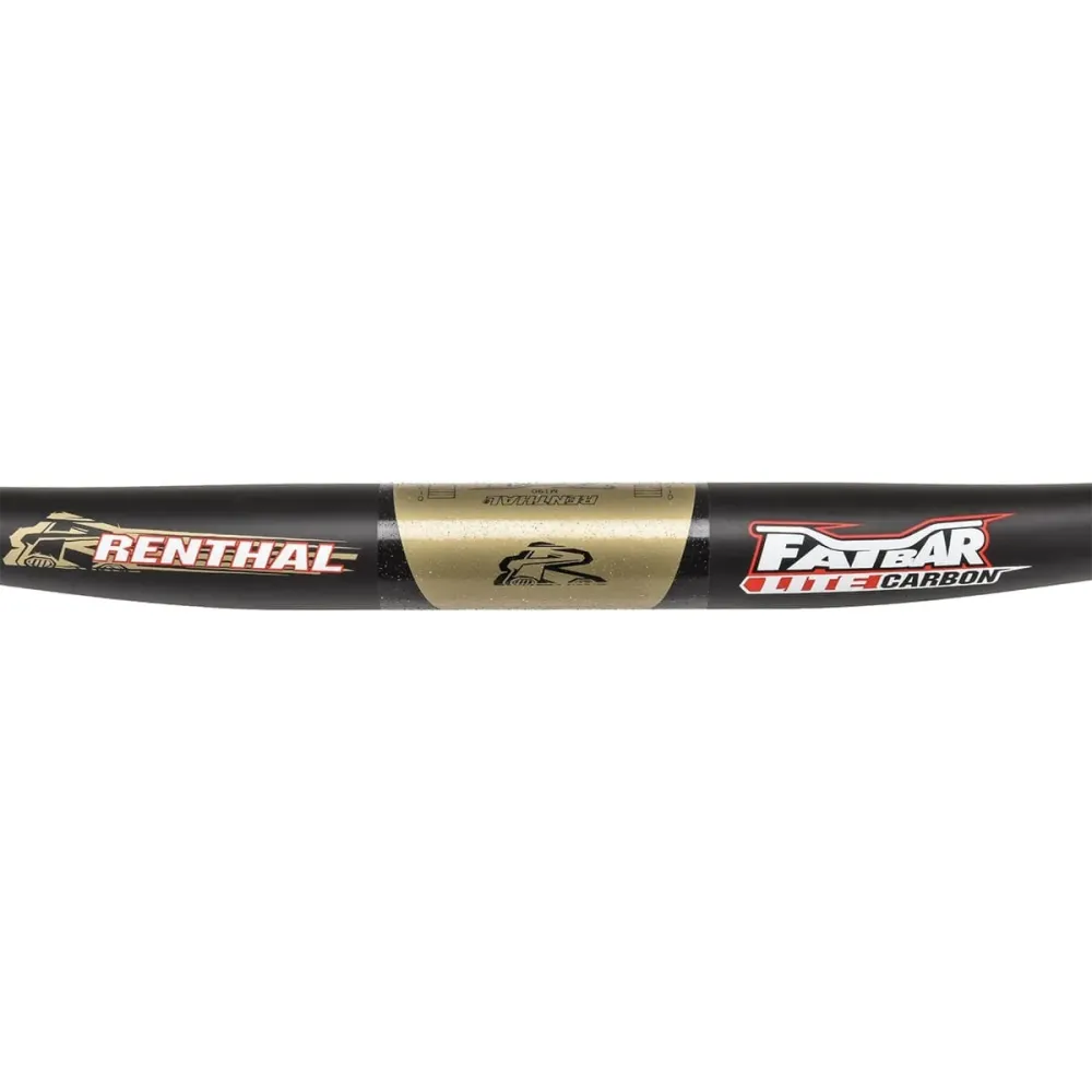 RENTHAL FATBAR LITE Carbon Rise Flat Hanger 780mm Black