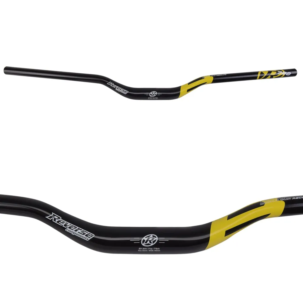 REVERSE COMPONENTS BASE Rise 35mm Hanger 790mm Black/Yellow