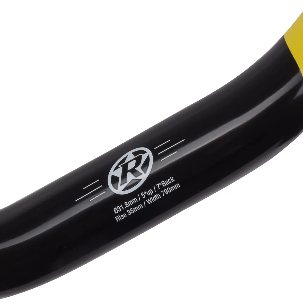 REVERSE COMPONENTS BASE Rise 35mm Hanger 790mm Black/Yellow
