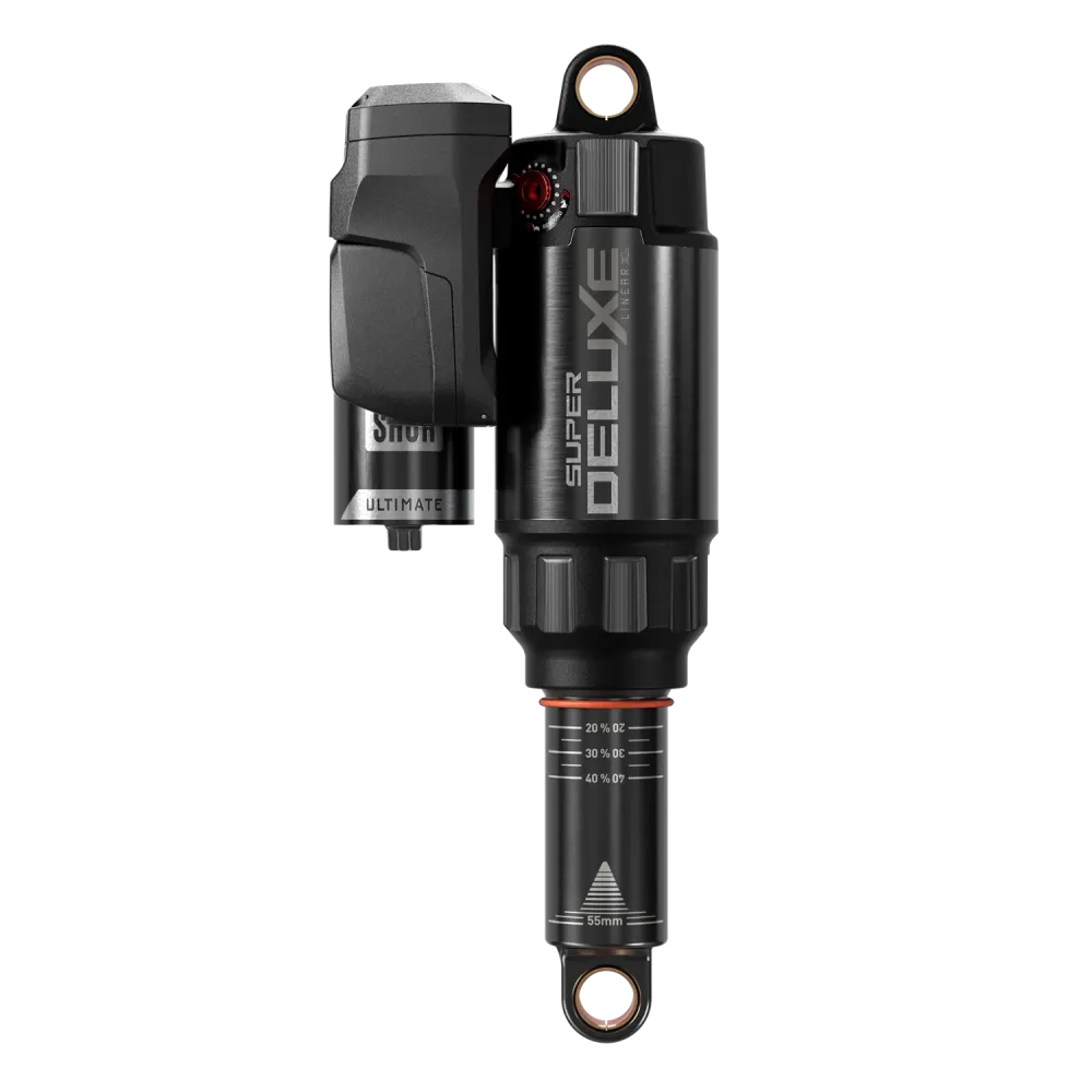 ROCKSHOX SUPER DELUXE ULTIMATE FLIGHT ATTENDANT RC3 HBO LINEAR XL D1 tlumič pro Trek Slash 2023+Gen6