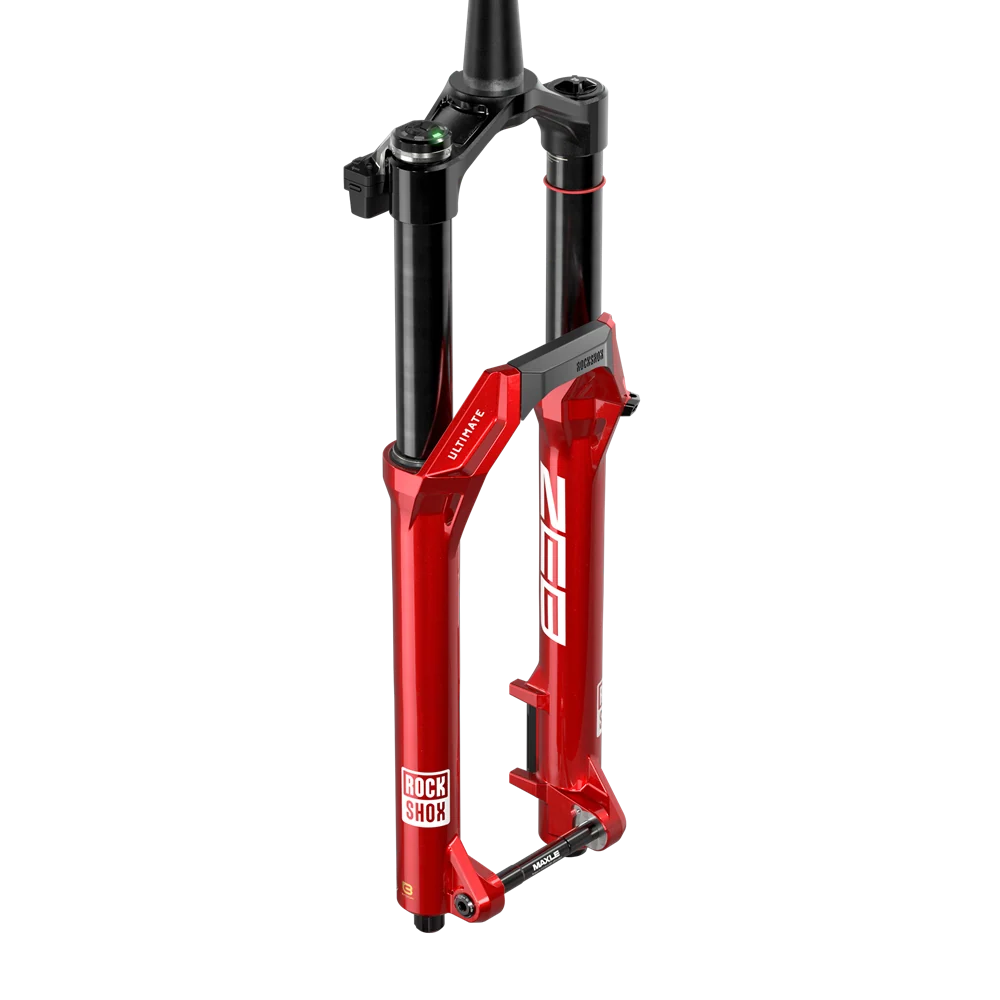 ROCKSHOX ZEB ULTIMATE CHARGER 3.2 RC2 FLIGHT ATTENDANT 29" vidlice s osou 15x110mm Boost červená
