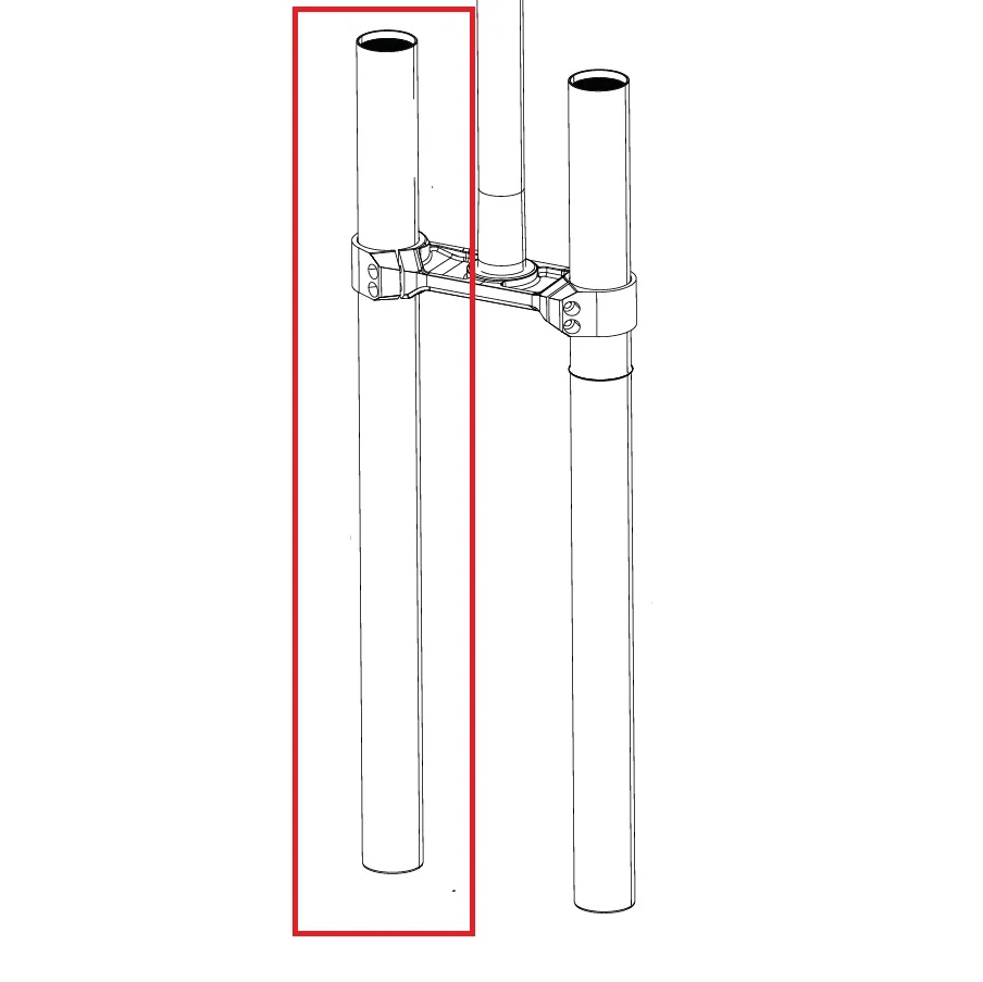 Rovný píst pro vidlici ROCKSHOX BOXXER D1 (2024+)