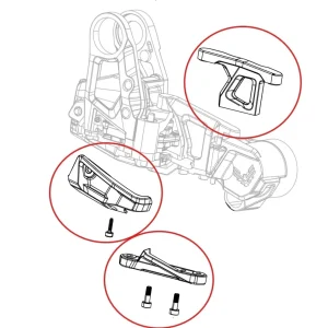 Sada chráničů přehazovačky SRAM GX T-Type Eagle AXS