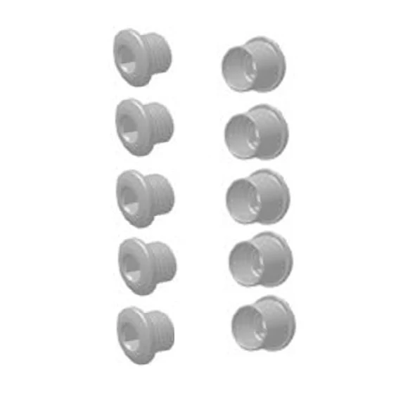 Sada 5 komínových šroubů SRAM TRUVATIV/SRAM pro klikovou sadu černá