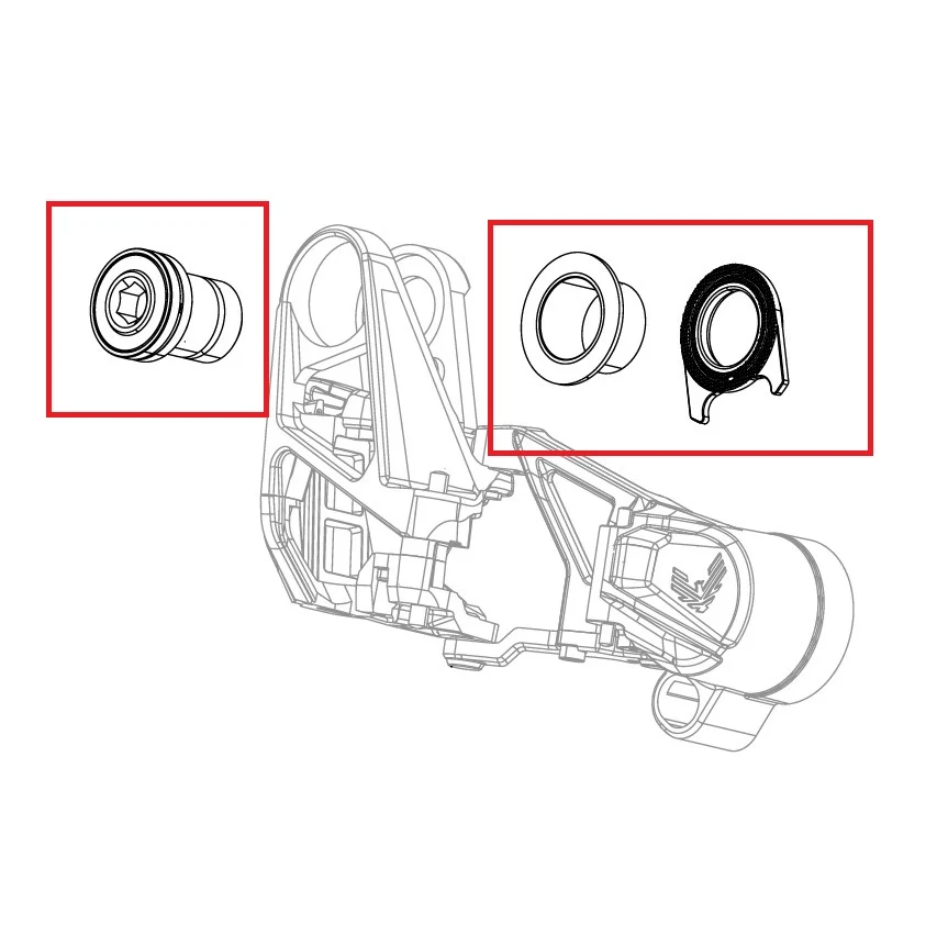 Sada montážních šroubů přehazovačky SRAM XX T-TYPE EAGLE AXS