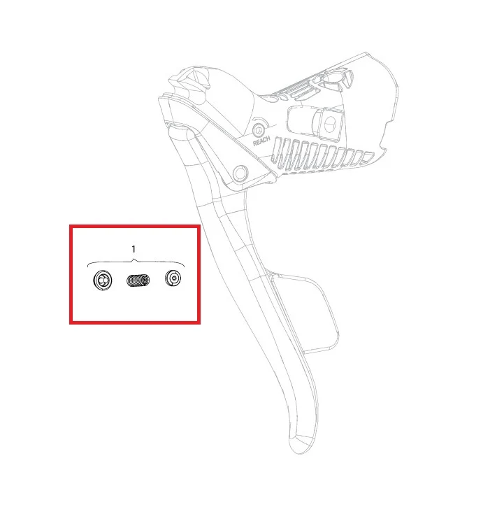 Sada pruž SRAM pro páku FORCE/RED E-TAP AXS (x1)
