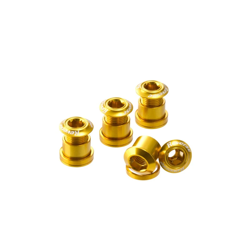 Sada 4 zlatých komínových šroubů REVERSE COMPONENTS