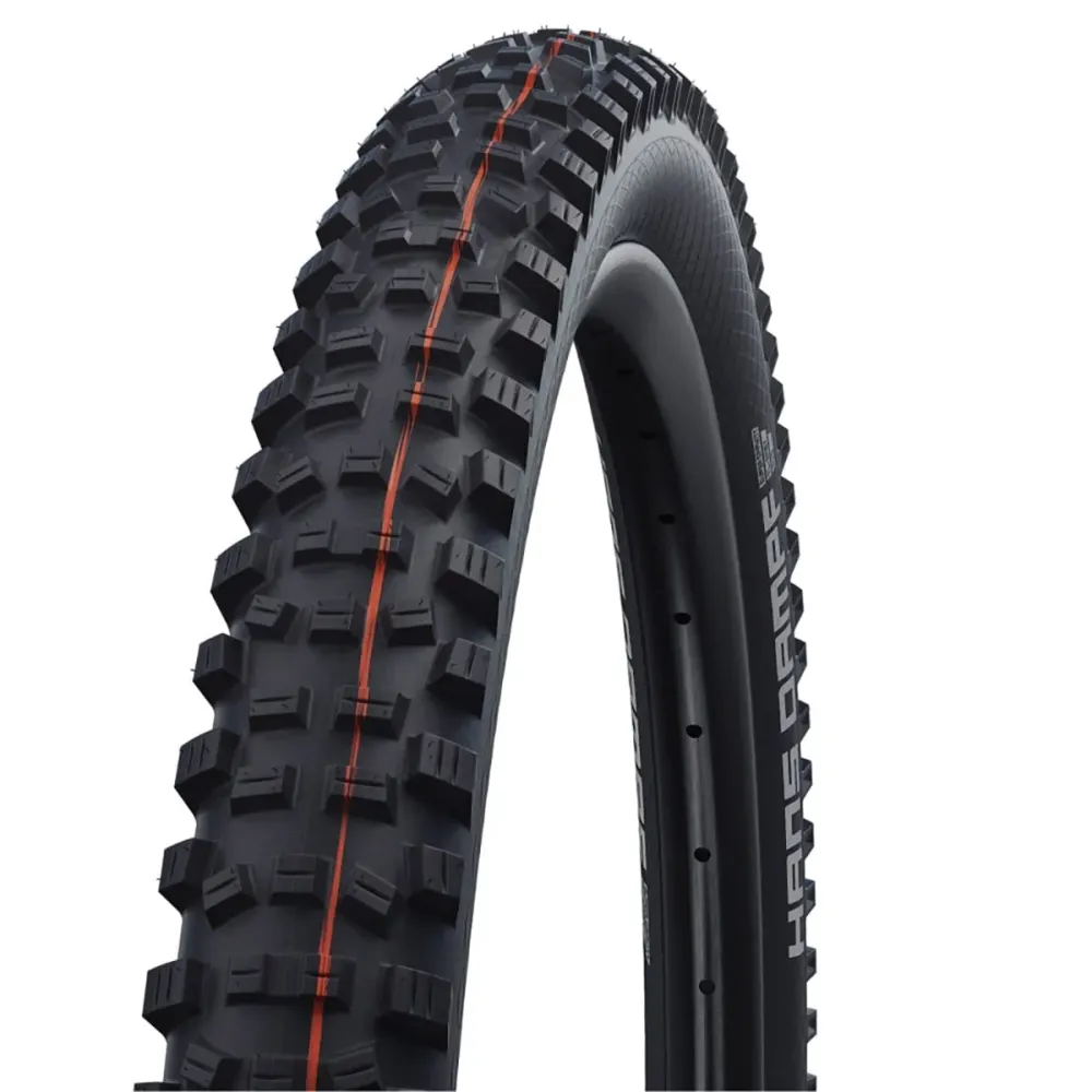 SCHWALBE HANS DAMPF 26x2.35 ADDIX SOFT SUPERTRAIL bezdušová pneumatika Soft Black