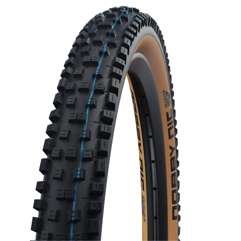 SCHWALBE NOBBY NIC 29x2.40 ADDIX SPEEDGRIP SUPERRACE bezdušová pneumatika Soft Black/Brown