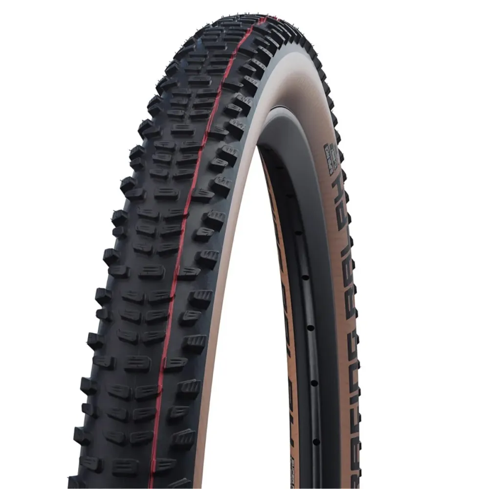 SCHWALBE RACING RALPH 29x2.25 ADDIX SPEED SUPERRACE Tubeless Ready Soft Black/Brown pneumatika