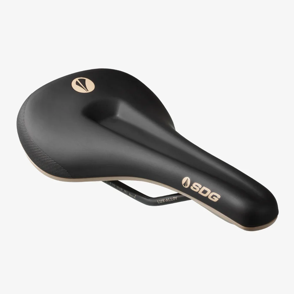SDG BEL-AIR V3 MAX Rails Lux-Alloy Sedlo černá/béžová