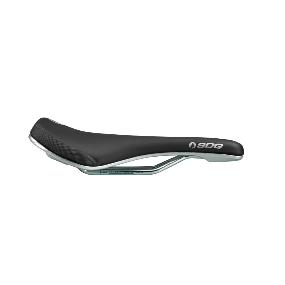 SDG Bell V3 MAX Galactic Rails Lux-Alloy Sedlo černá/stříbrná