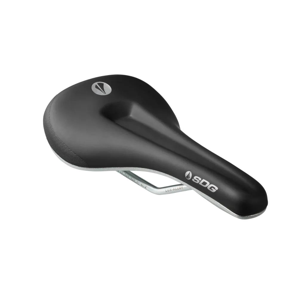 SDG Bell V3 MAX Galactic Rails Lux-Alloy Sedlo černá/stříbrná