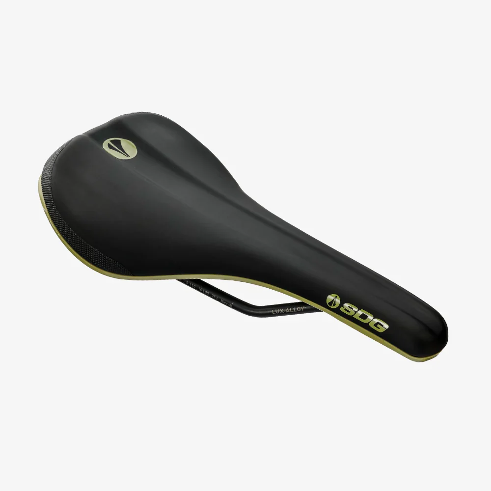 SDG Bell V3 Rails Lux Alloy Sedlo černá/zelená