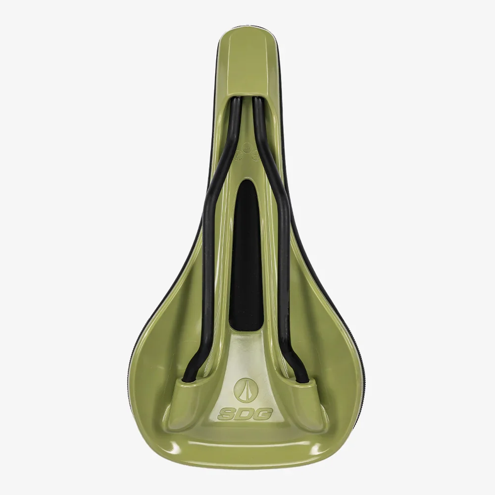 SDG Bell V3 Rails Lux Alloy Sedlo černá/zelená