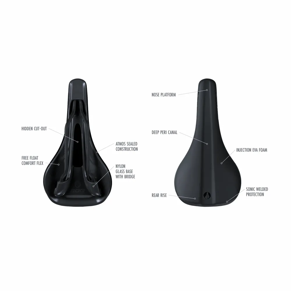 SDG Bell V3 Rails Lux Alloy Sedlo černá/béžová