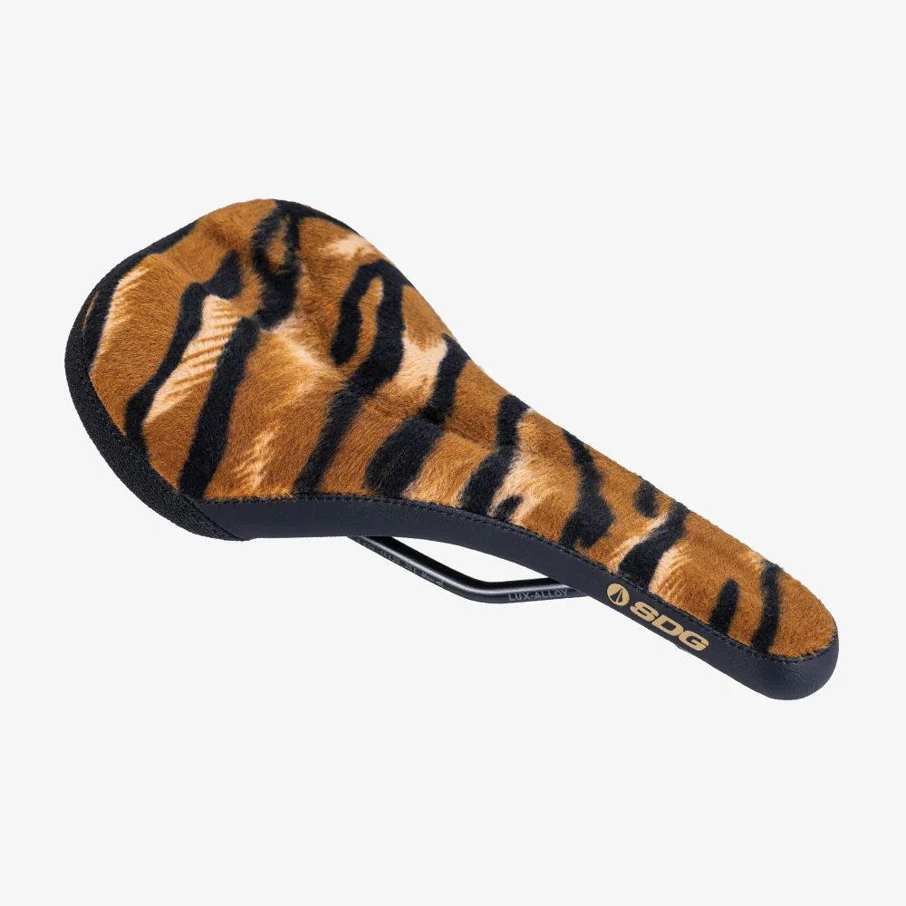 SDG Bell-AIR V3 Animal Throwback Rails Lux Alloy Tiger Sedlo