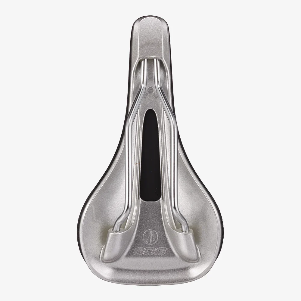 SDG Bell-AIR V3 Galactic Rails Lux-Alloy Sedlo černá/stříbrná