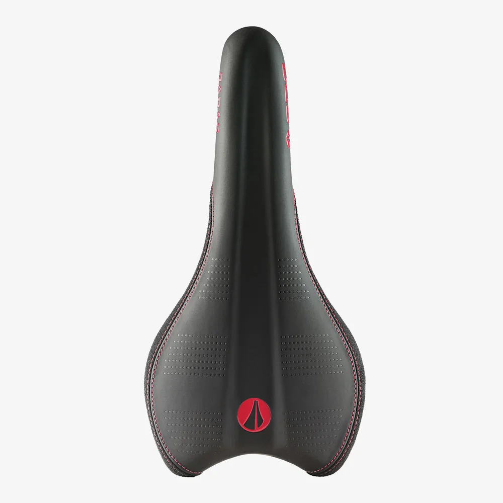 SDG RADAR MTN Rails Titanium-Alu sedlo černá/červená