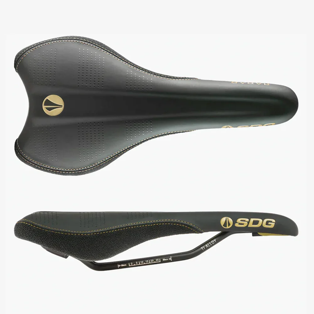 SDG RADAR MTN Rails Titanium-Aluminium Sedlo Black/Cream
