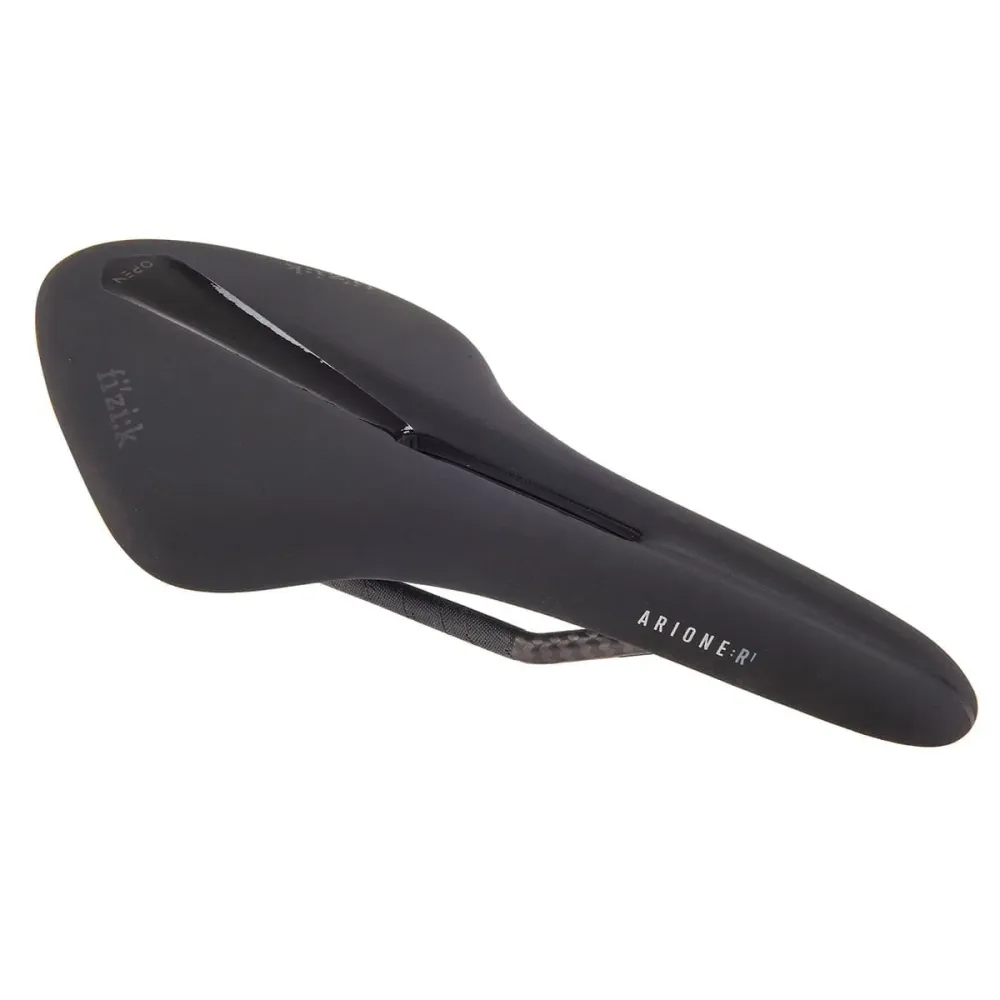 Sedlo FIZIK ARIONE R1 OPEN LARGE Carbon Rails Black